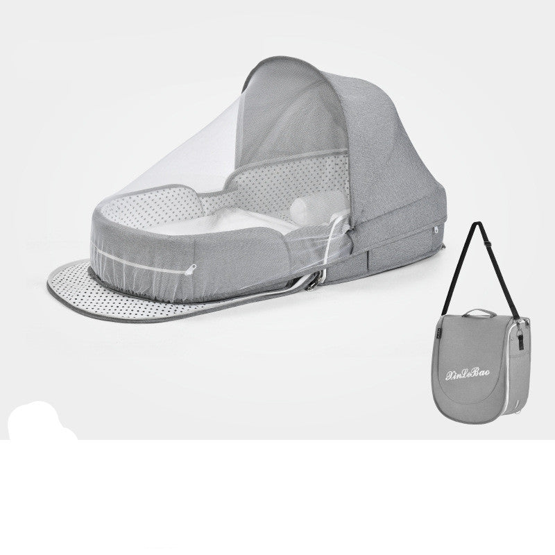 Multifunctional Portable Baby Crib with Mosquito Net