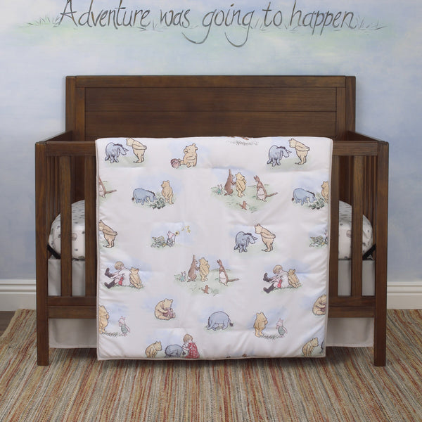 Disney Winnie the Pooh 6-Piece Crib Bedding Set