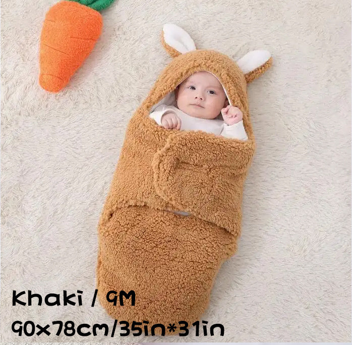 Super Soft Fleece Baby Swaddle Sleep Sack