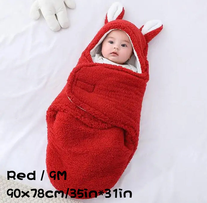 Super Soft Fleece Baby Swaddle Sleep Sack
