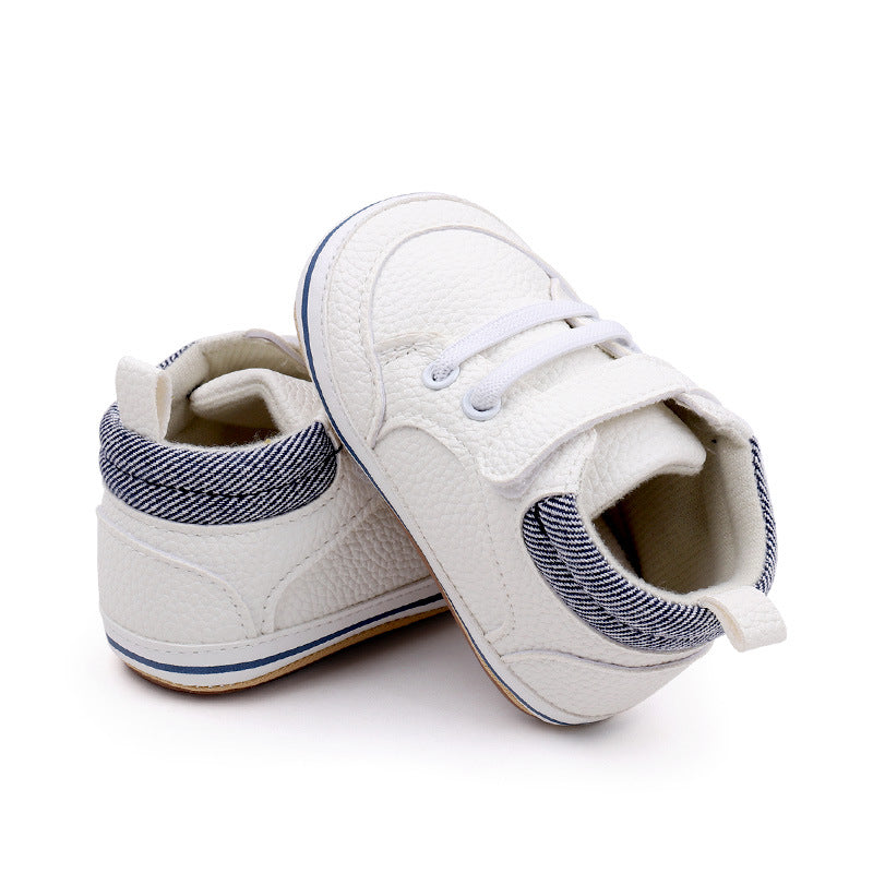 Fashionable PU Leather Baby First-Walker Shoes