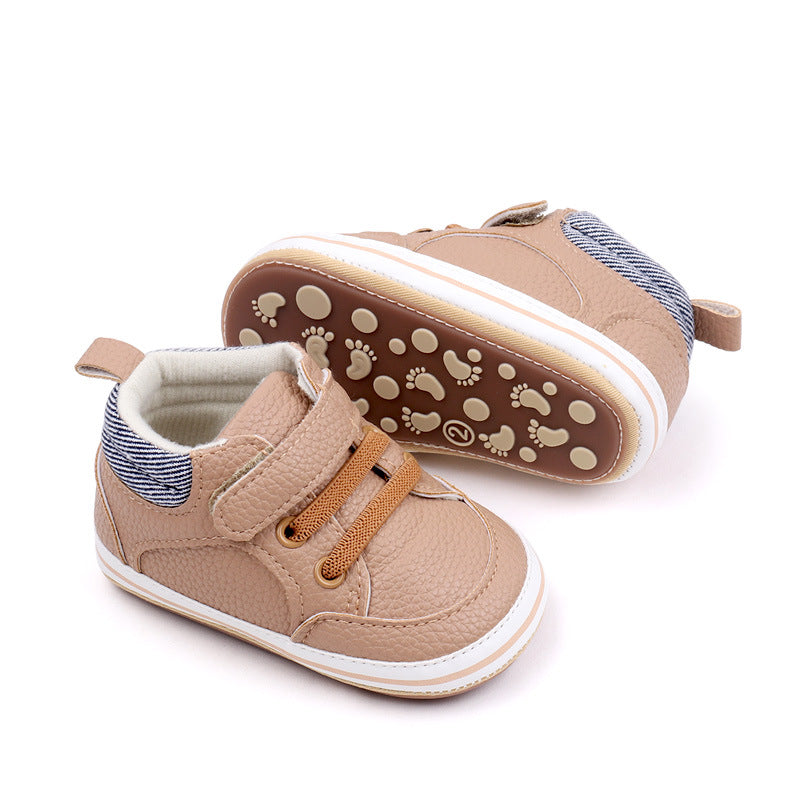 Fashionable PU Leather Baby First-Walker Shoes