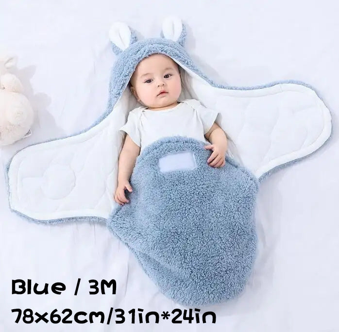 Super Soft Fleece Baby Swaddle Sleep Sack