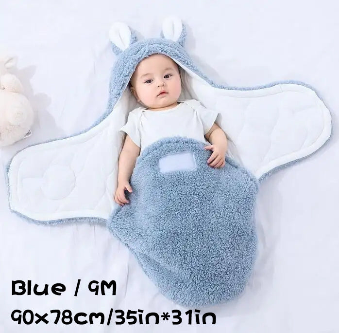 Super Soft Fleece Baby Swaddle Sleep Sack