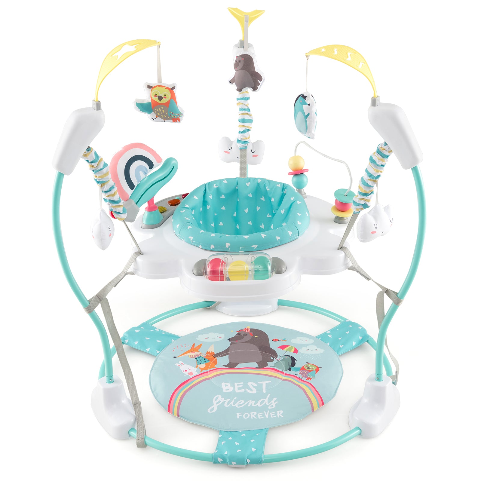 Height-Adjustable Baby Bouncer Activity Center