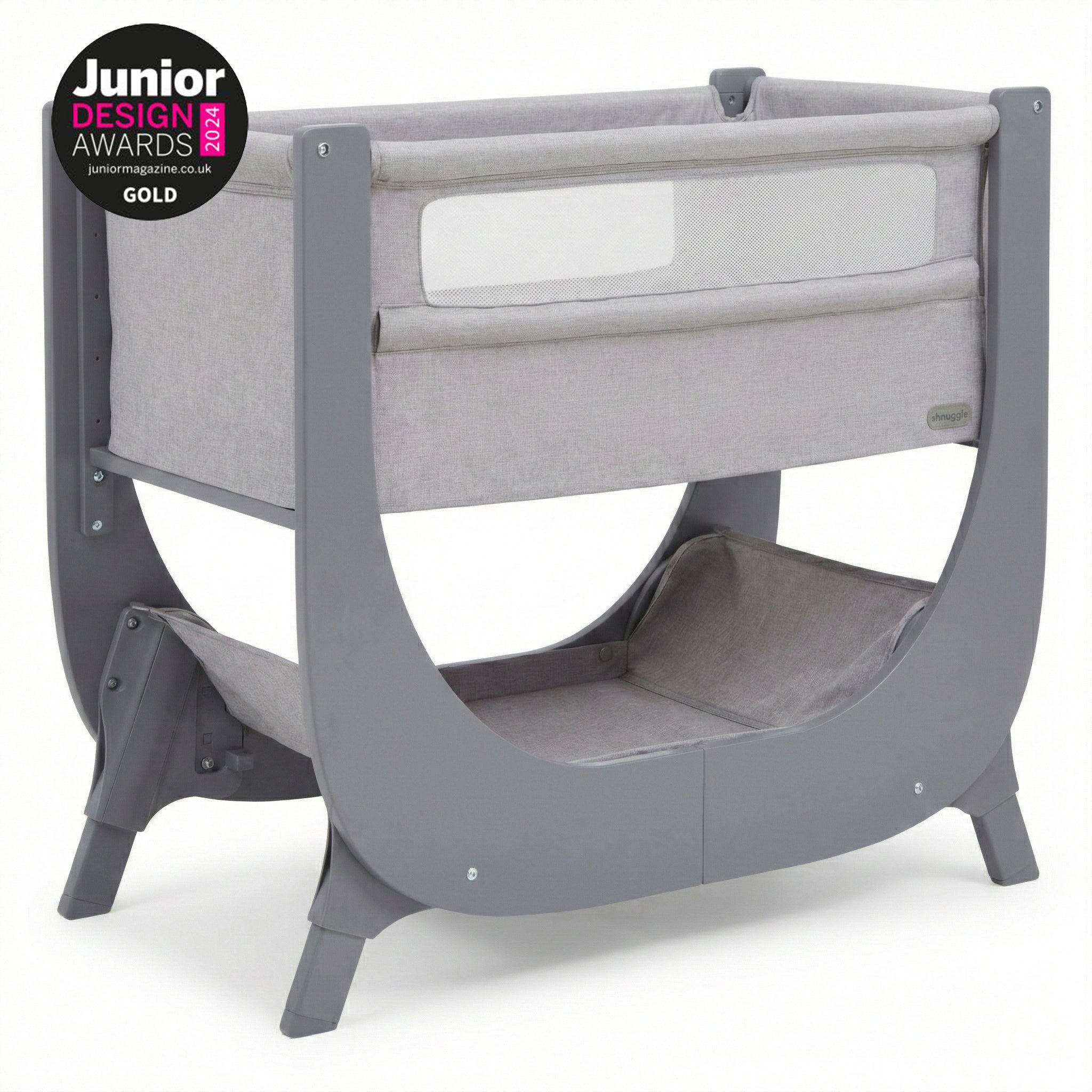Shnuggle Air Lite Height-Adjustable Bedside Bassinet