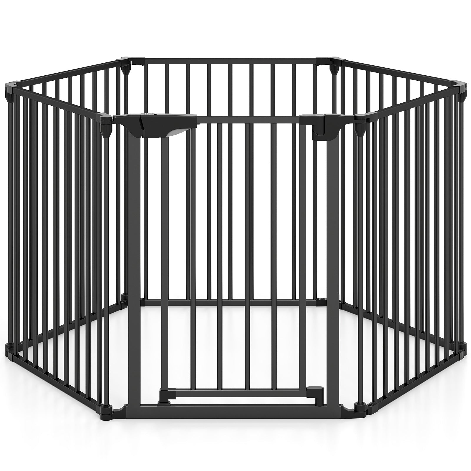 Extra-Wide Adjustable Baby and Pet Safety Gate