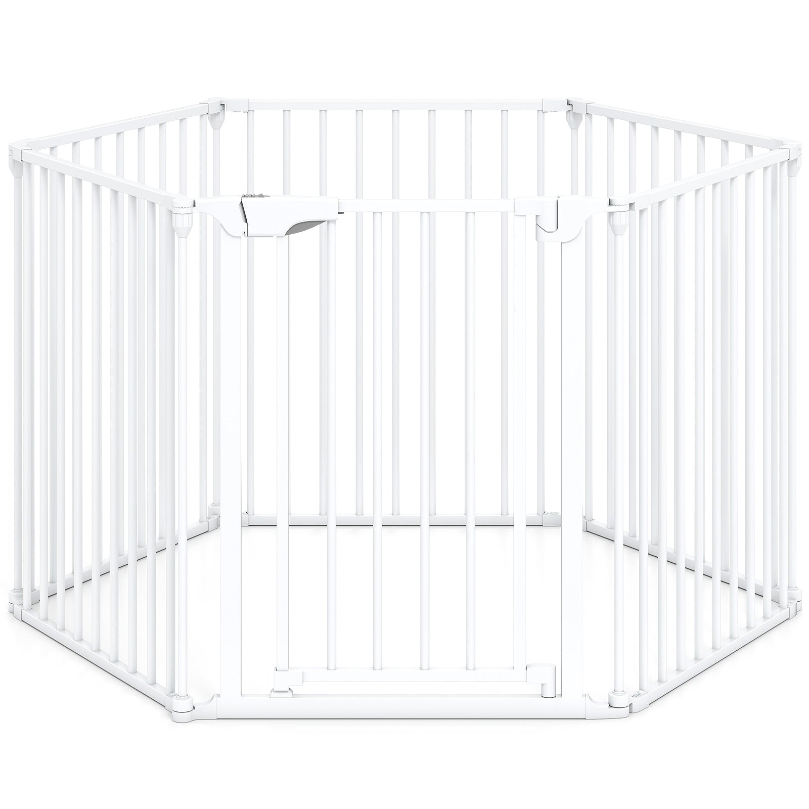 Extra-Wide Adjustable Baby and Pet Safety Gate