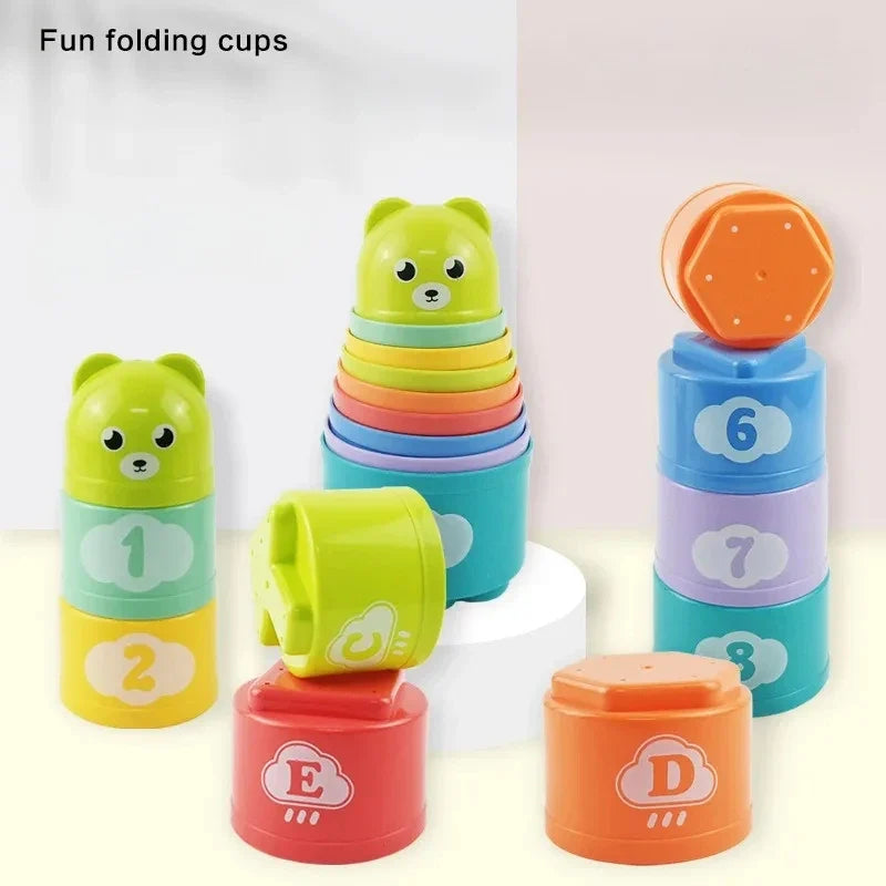 Kids Speed Stacking Cups Brain Training Toy