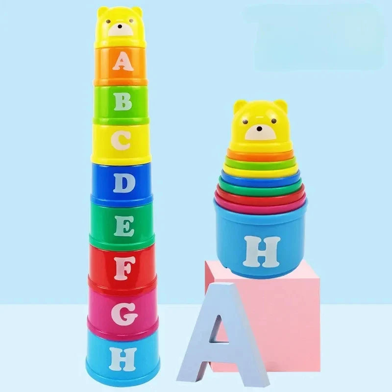 Kids Speed Stacking Cups Brain Training Toy