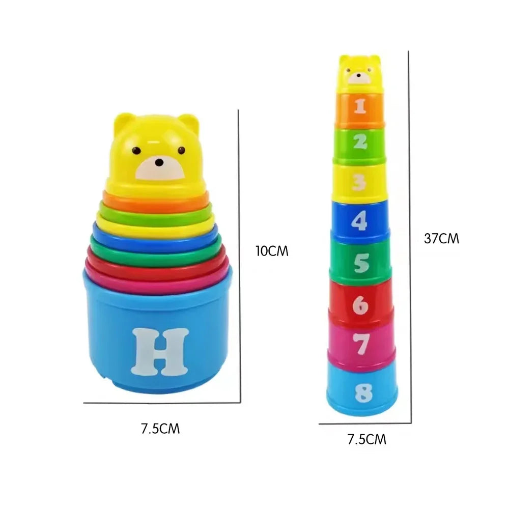 Kids Speed Stacking Cups Brain Training Toy