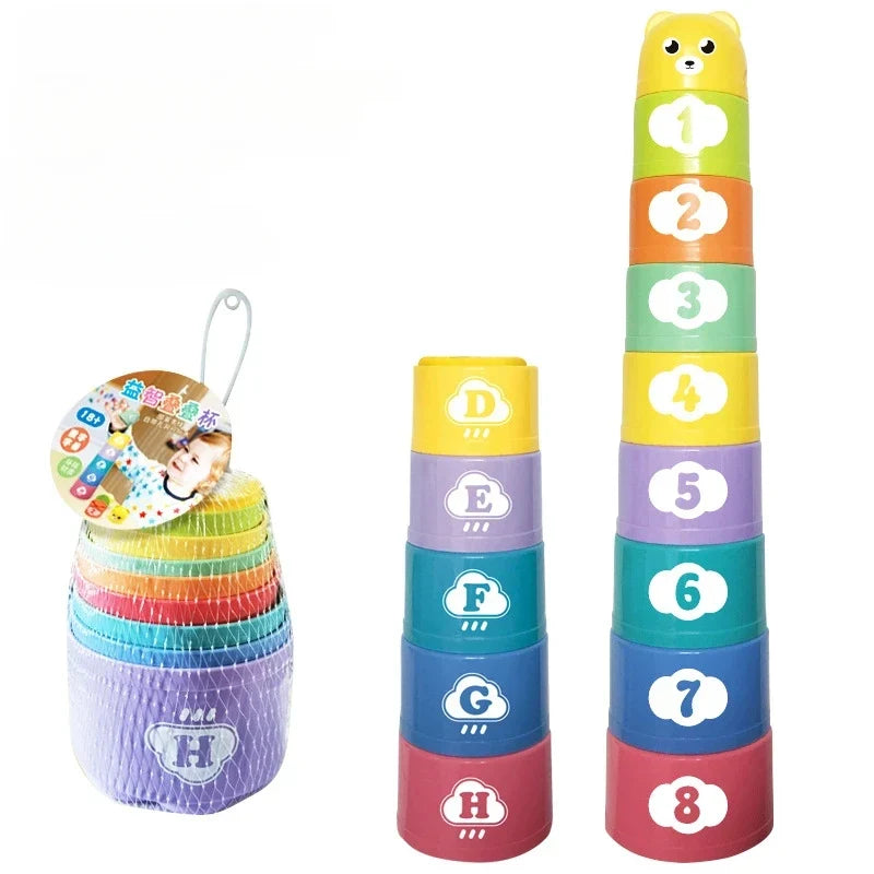 Kids Speed Stacking Cups Brain Training Toy