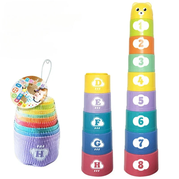 Kids Speed Stacking Cups Brain Training Toy