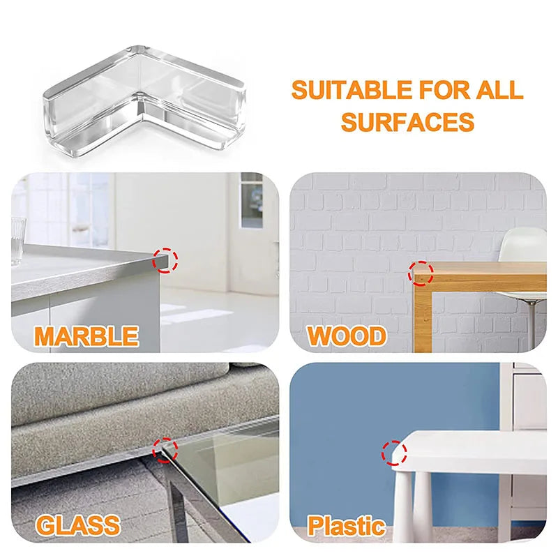 Silicone Baby Safety Corner Protectors for Tables