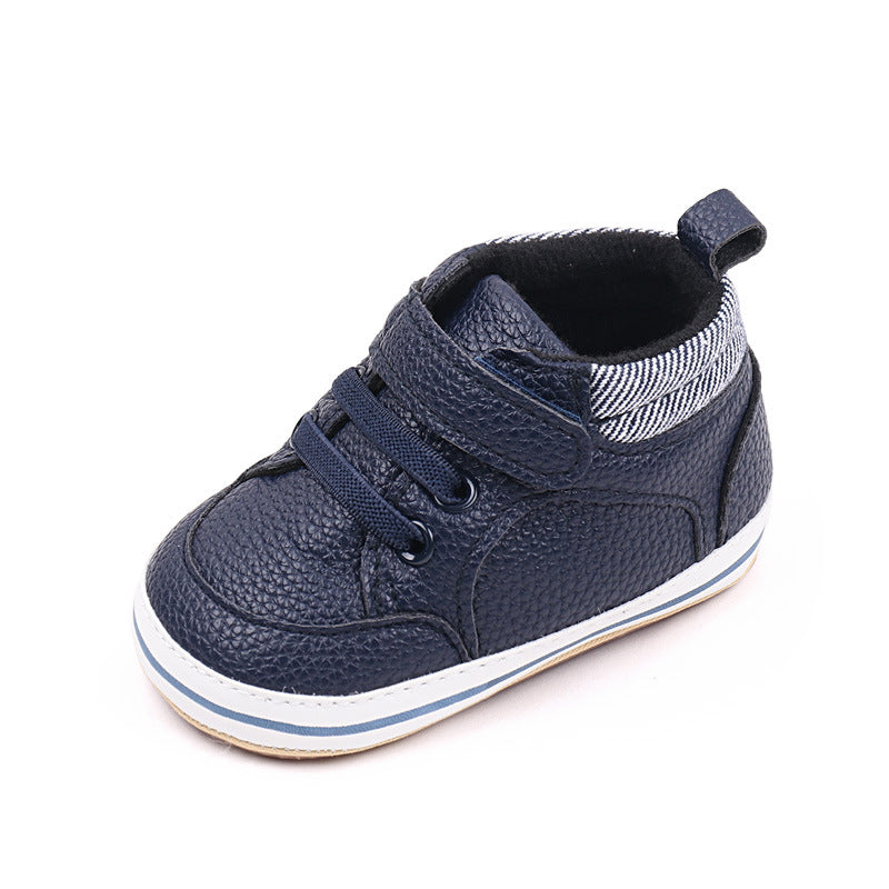 Fashionable PU Leather Baby First-Walker Shoes