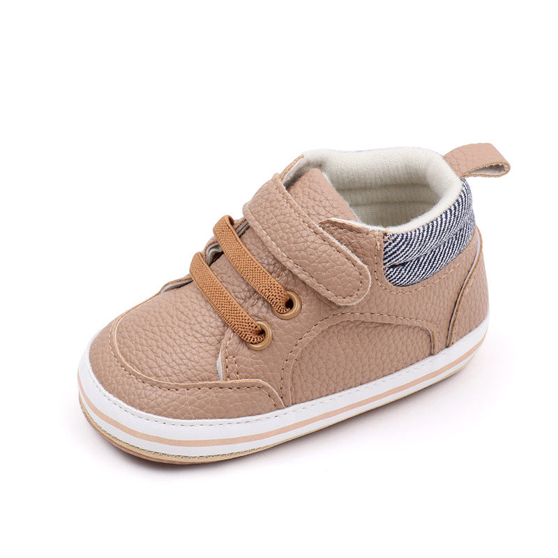 Fashionable PU Leather Baby First-Walker Shoes