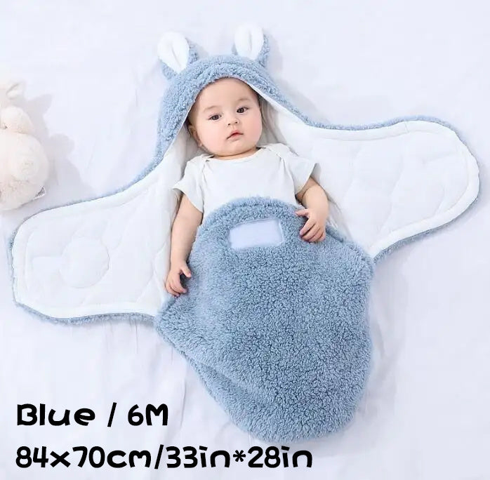 Super Soft Fleece Baby Swaddle Sleep Sack