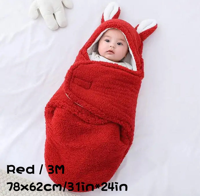 Super Soft Fleece Baby Swaddle Sleep Sack