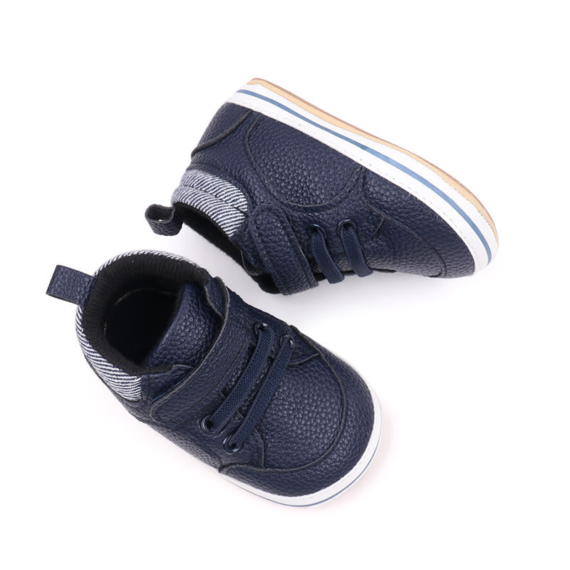 Fashionable PU Leather Baby First-Walker Shoes