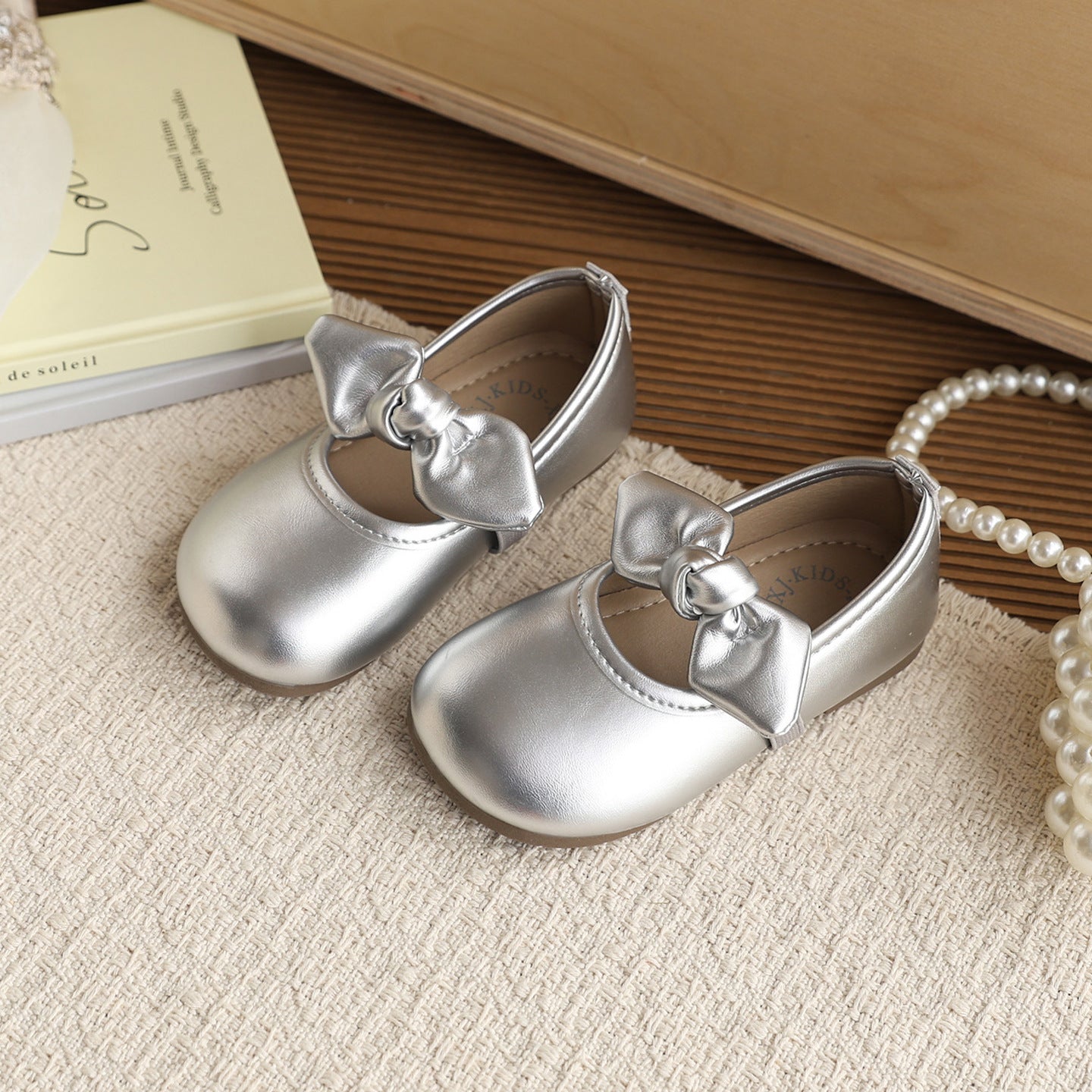 Cute Bow-Knot Princess Soft-Soled Baby Shoes