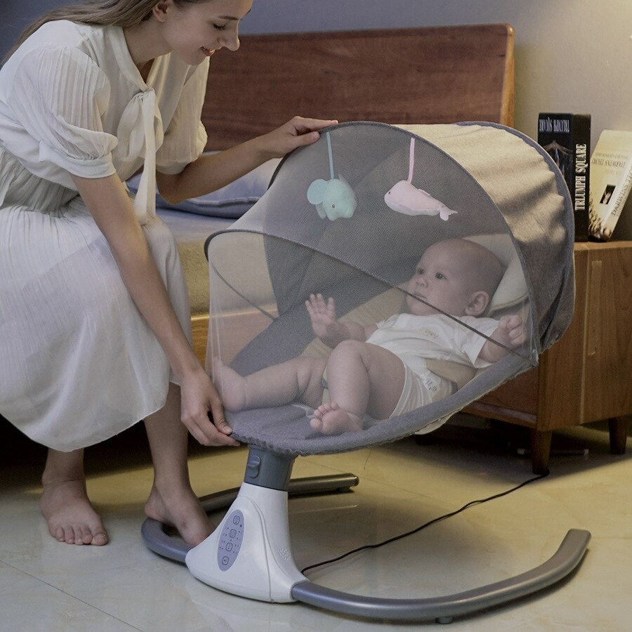 Electric Baby Rocking Chair and Smart Cradle