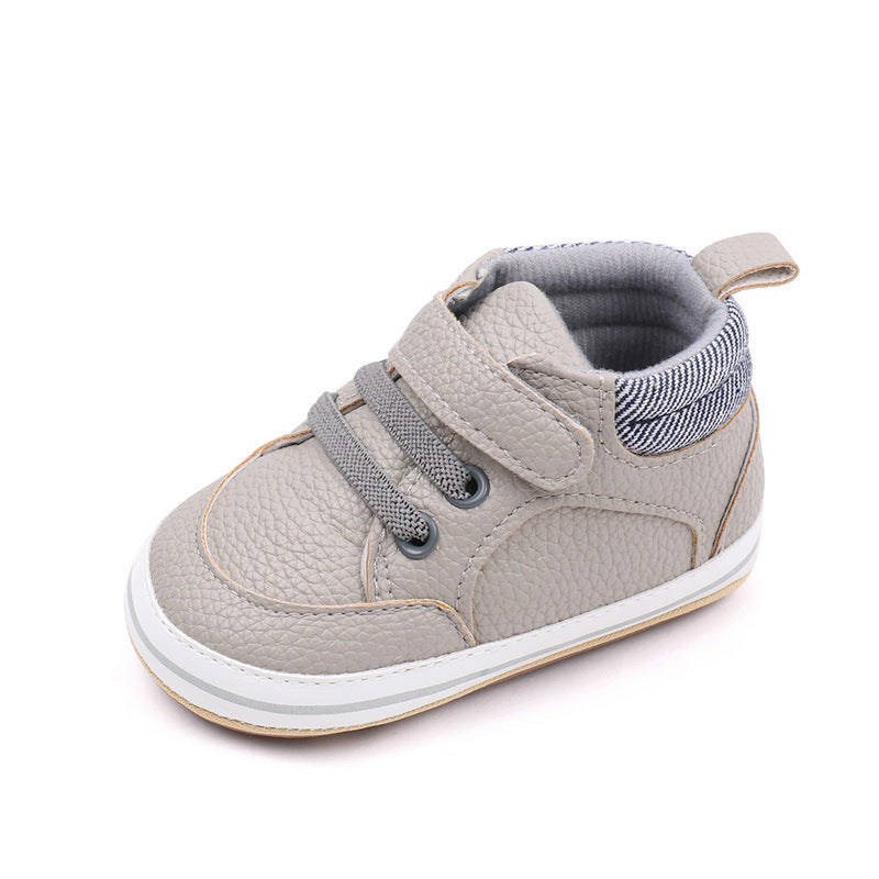 Fashionable PU Leather Baby First-Walker Shoes