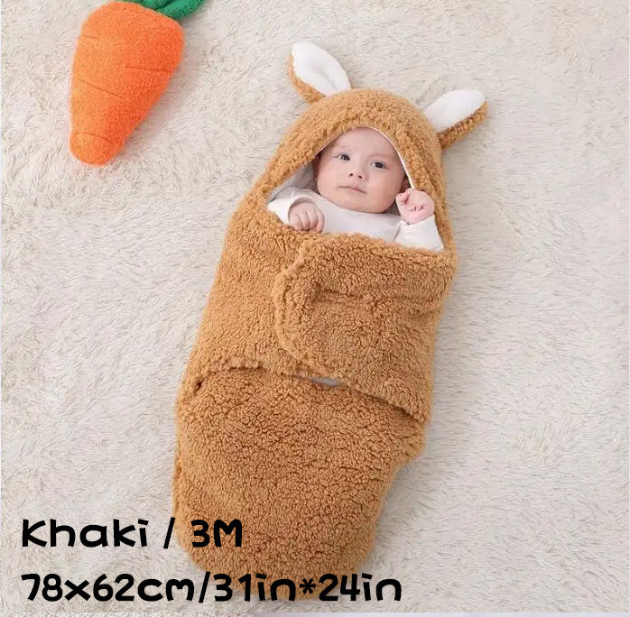 Super Soft Fleece Baby Swaddle Sleep Sack