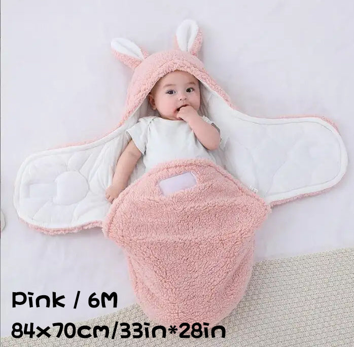 Super Soft Fleece Baby Swaddle Sleep Sack
