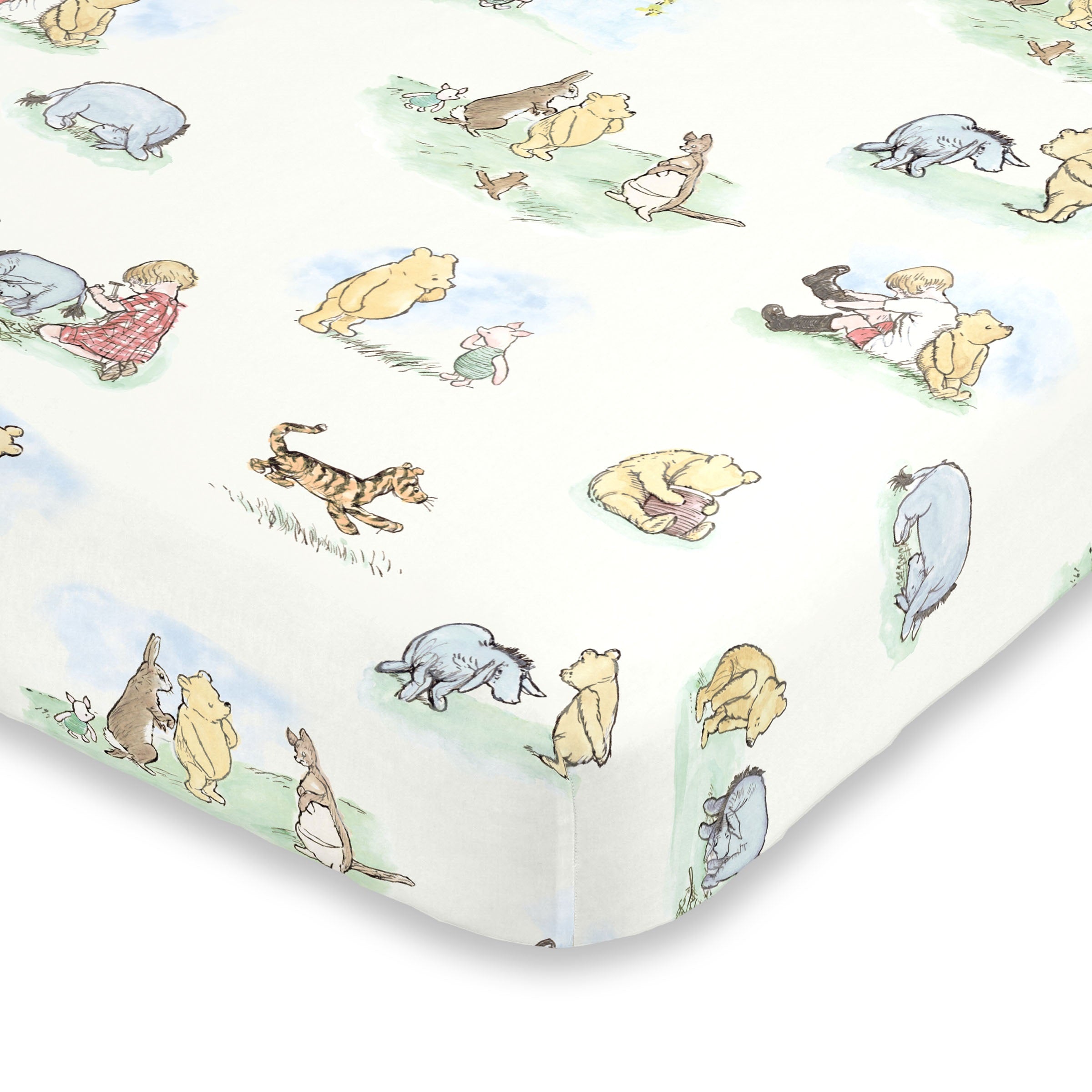 Disney Winnie the Pooh 6-Piece Crib Bedding Set