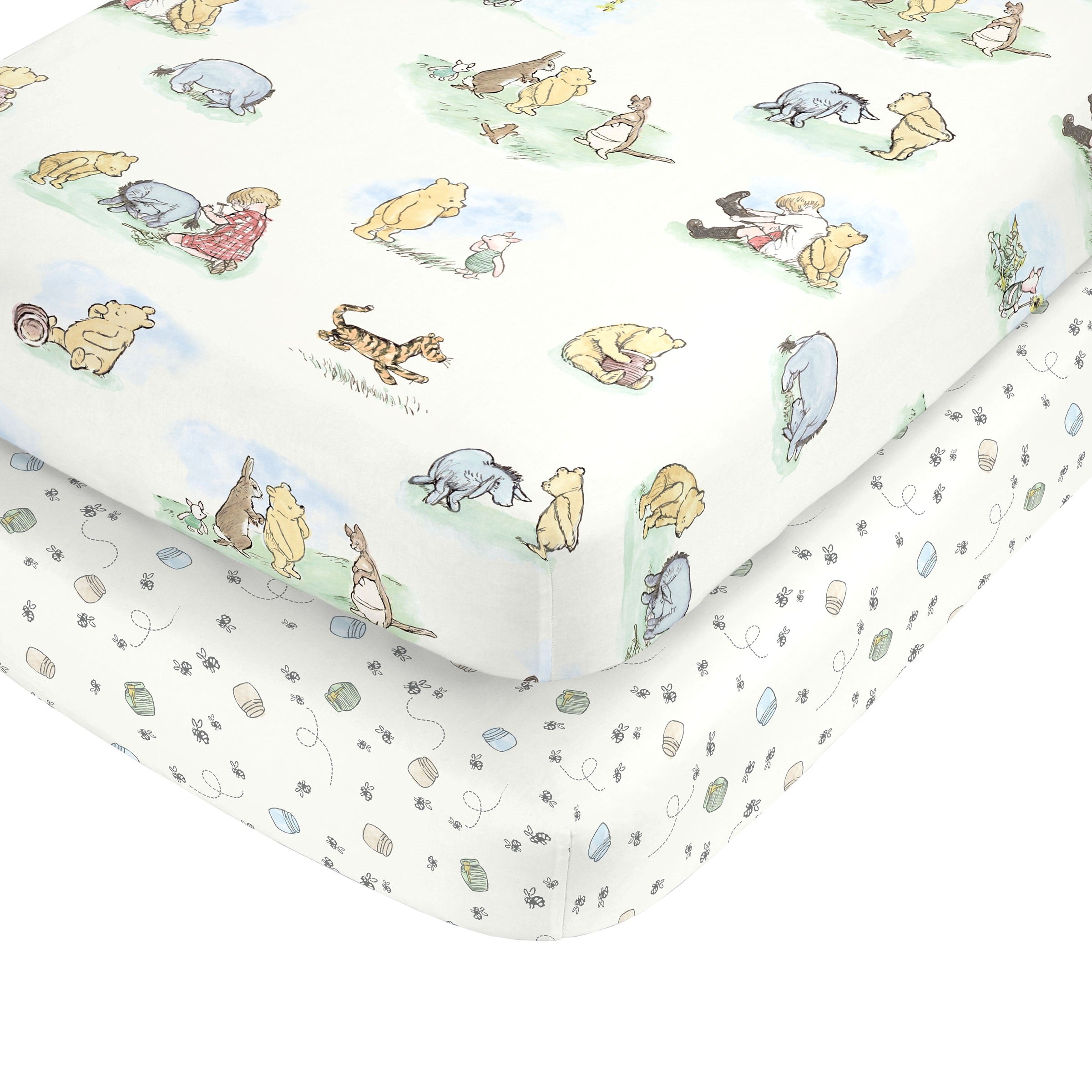 Disney Winnie the Pooh 6-Piece Crib Bedding Set